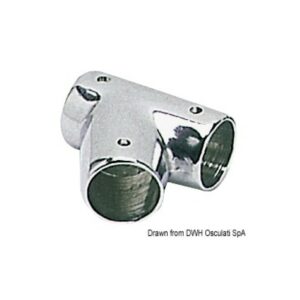 Raccord balcon T 60° 25mm