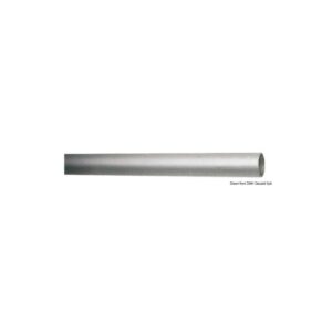 Tube alliage léger anodisé Ø 60x1,5mm x 3m blanc
