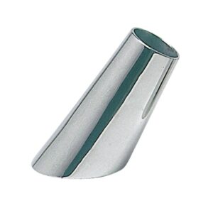 Platine p. balcon AISI316 ronde 60° 25 mm