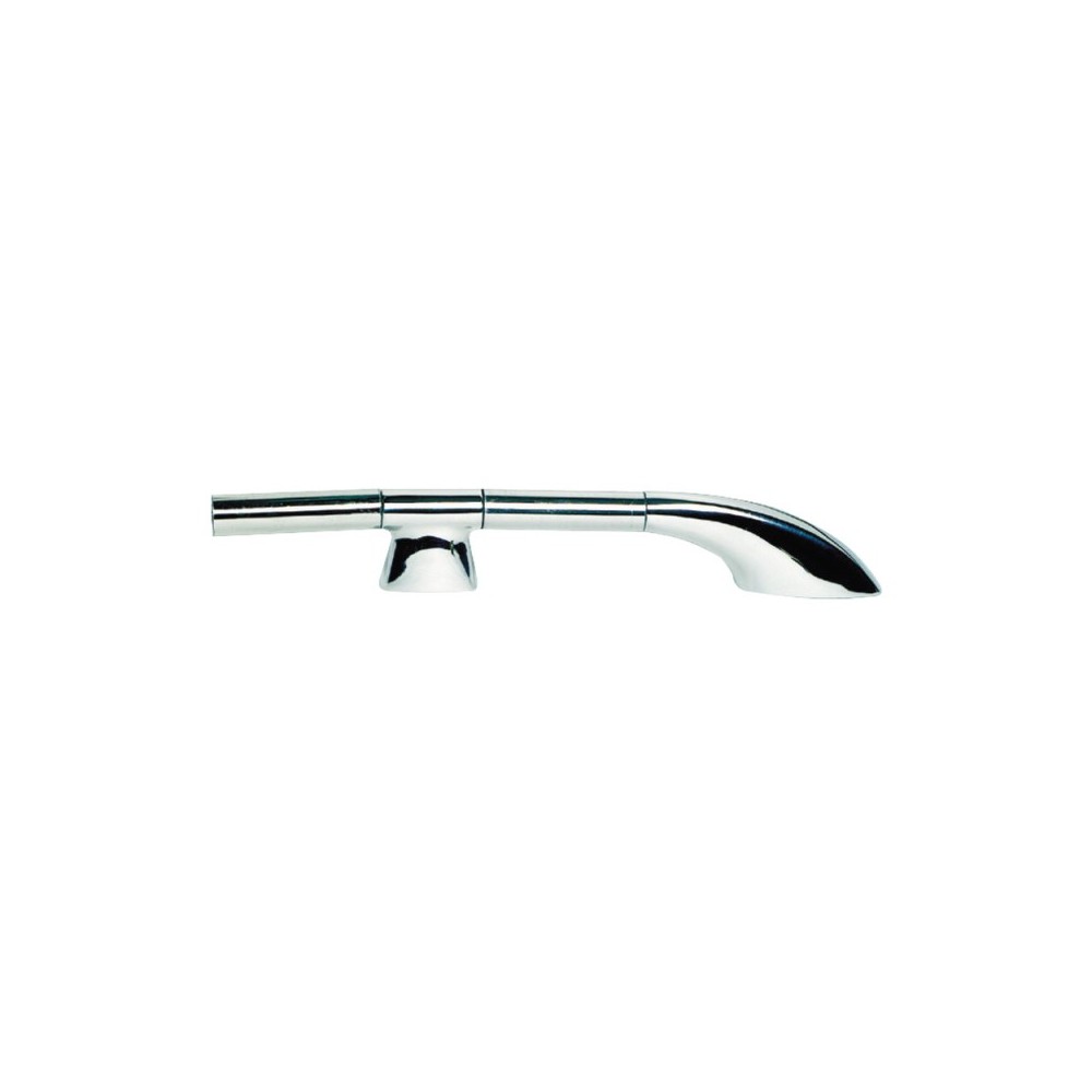 Main-courante terminal AISI316 25x1,2 mm