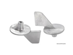Queue de carpe universelle sur plaque ronde Aluminium
