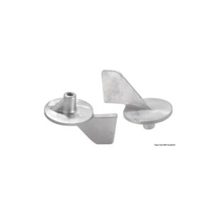 Queue de carpe universelle sur plaque ronde Aluminium