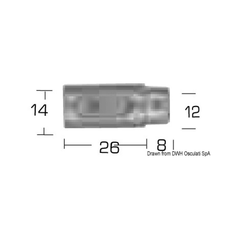 Anode zinc échangeur chaleur conique FPT-AIFO – Image 2