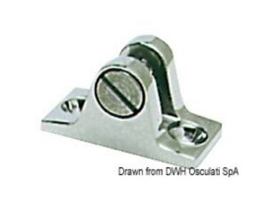 Support à fourche 90° AISI316 Heavy Duty 25-30 mm