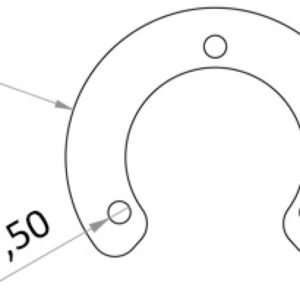 Controflangia di montaggio