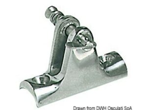 Support fourche base concave + pivot débrachable