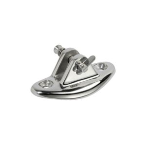 Support fourche base concave p. tubes 40 mm