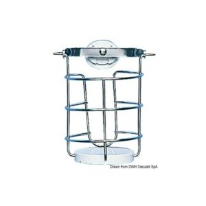 Porte-verre à cardan inox