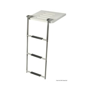 Passerelle arrière fiberglass avec echelle