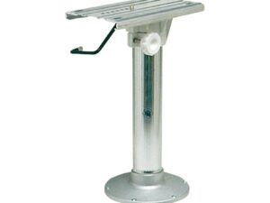 Support siège chariot pivotant base sablée 30 cm