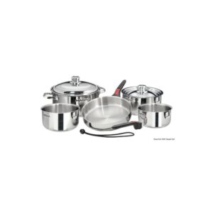 Casseroles empilables intérieur inox