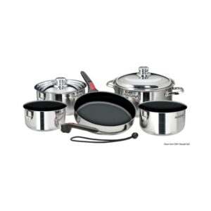 Casseroles empilables intérieur céramique