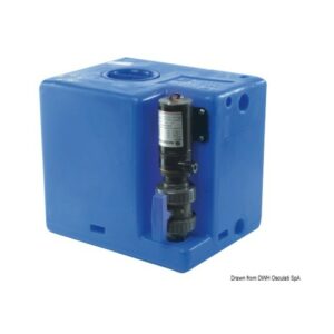 Réservoir eaux usées avec broyer 12 V 52 l