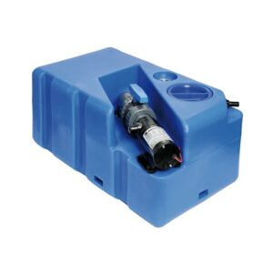 Réservoir eaux usées + broyer horizontal 60 l 12 V