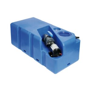Réservoir eaux usées + broyer horizontal 80 l 12 V