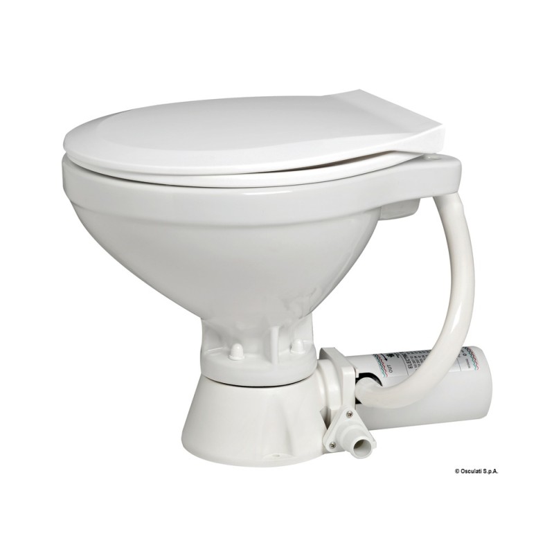 WC électrique compact siège plastique 12 V – Image 2