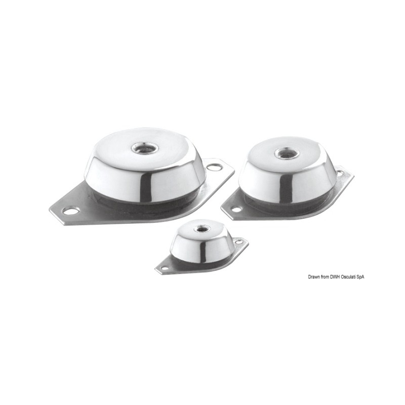 Support antivibration acier galvanisé 100 kg