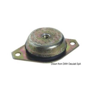 Support antivibration acier galvanisé 600 kg