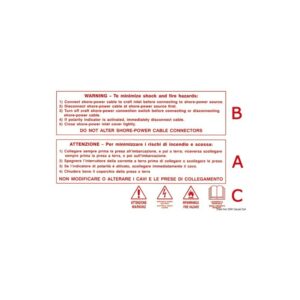 Autocollant de prévention