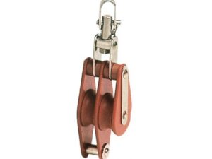 Poulie double Tufnol HYE TWH 10x35mm