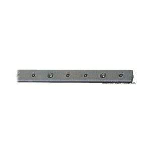 Rail aluminium anodisé + PTFE 25x4mm (barre 2m)