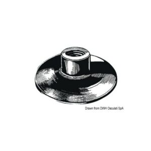 Mât pavillon droit noir 75mm