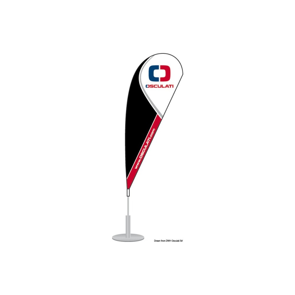 Bandiera Osculati 100x150cm - 115g - Logo 2019