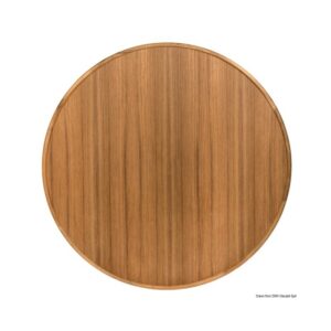 Plans de table teck ARC Ø 80 cm