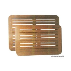 Plans de table teck 45x70 cm