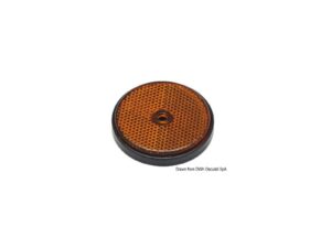Catadioptre orange 60 mm