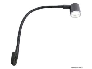 Spot flexible 6 LED tête de lit noir