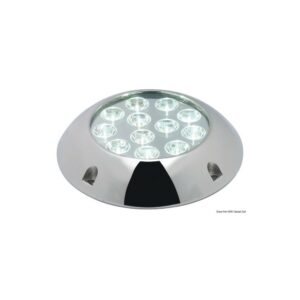 Projecteur sous-marine avec 12 LED blanc avec goujons