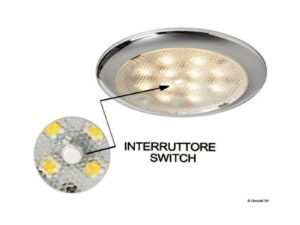Plafonnier LED Procion day/night blanc + bleu