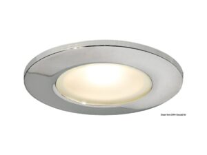 Plafonnier LED à encastrer Montserrat II poli miroir blanc