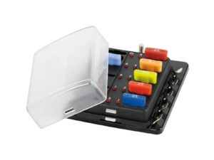 Boîte porte-fusibles avec témoins d'alerte 4 piece