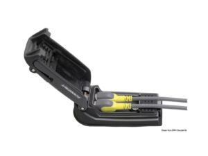 Prise double USB-A+C + 12/24 V voltmètre