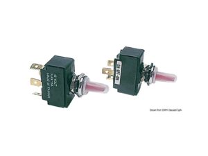 Interrupteur lumineux levier ON-OFF-ON