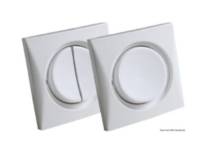 Interrupteur simple 10 A satiné nickel/noir