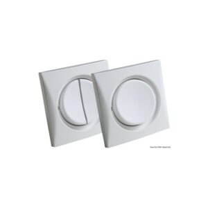 Interrupteur simple 10 A satiné nickel/noir