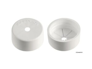 Bouchon de finition p. tuyaux 16.104.39 blanc