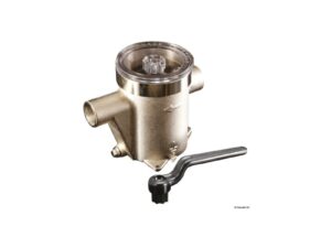 Filtre purificatio eau en laiton nickelé 3/8"