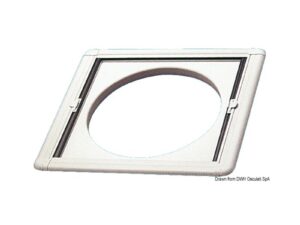 Rideau/mousquit. Bomar Seabreezer ronde 609x577 mm pour bateau