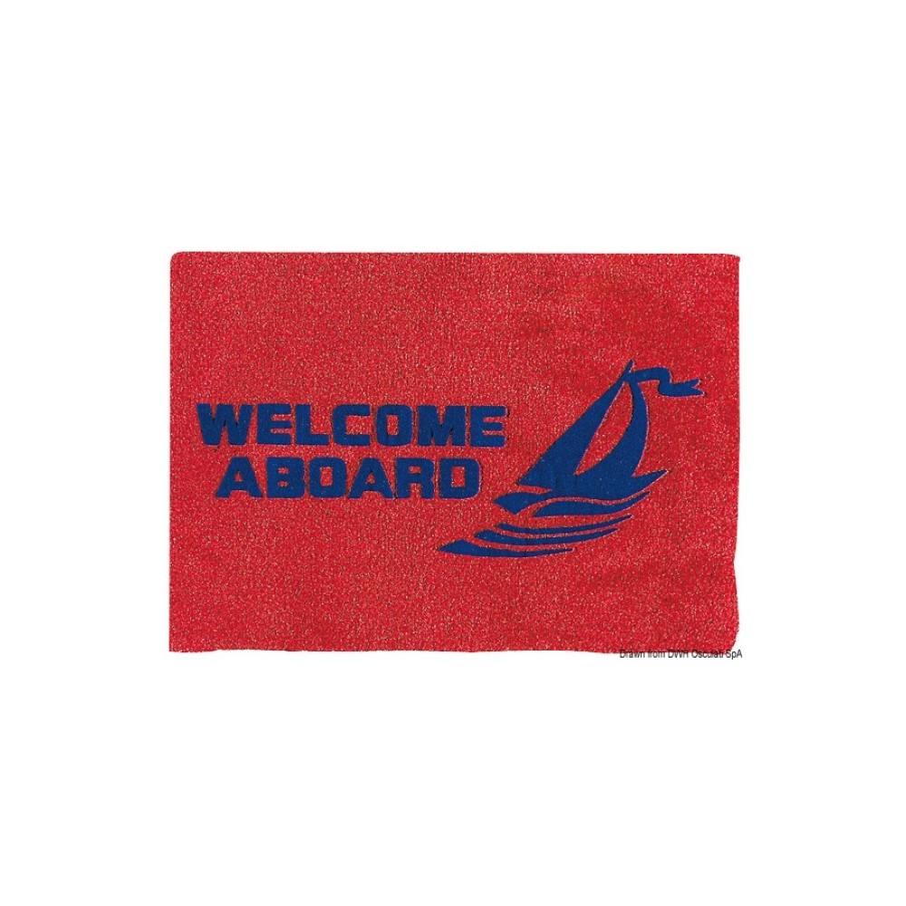 Paillasson Welcome Aboard Roug