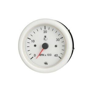 Compte-tours Guardian diesel blanc 24 V