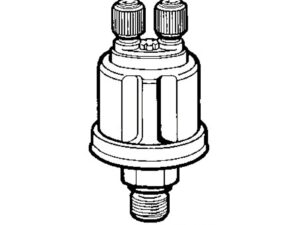 Bulbe pression huile double VDO 25 bar 1/8-27 NPT pôles isolés