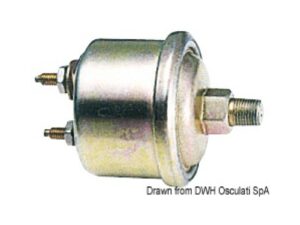 Capteur pr.huile 80 psi double