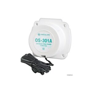Enceintes noires 2 voies 50W