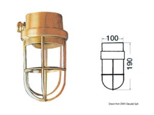 Applique tortue ronde 190 mm