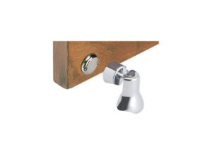 Bloque-porte magnétique télesopique laiton