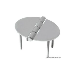 Charnière inox 56x78 2mm gou